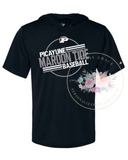Round sport tee