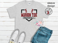 Tide Baseball personalized