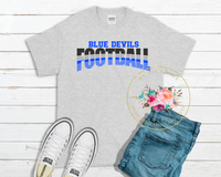 School Football Stripe Tee