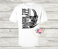 Football Half Helmet tee