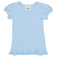 Personalized ruffle tee