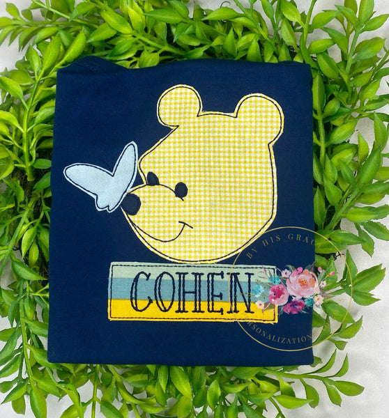 Pooh appliqué