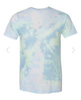 Tie Dye Puff School Tee