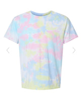 Tie Dye Puff School Tee