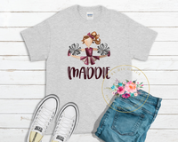 Watercolor Cheerleader Tee