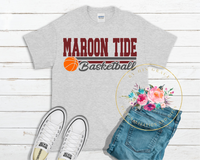 School Basketball Tee