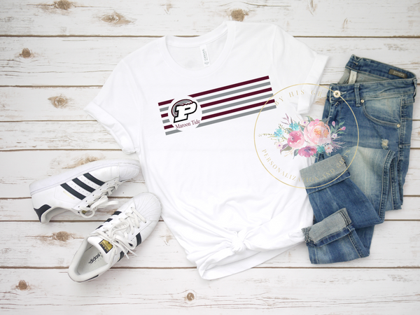 School Stripes Tee