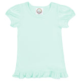 Personalized ruffle tee